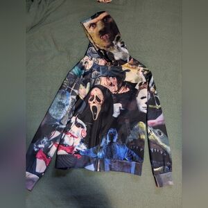 Horror Jacket with Pockets Size Medium Unisex Freddy Saw Hannibal Jaws Exorcist